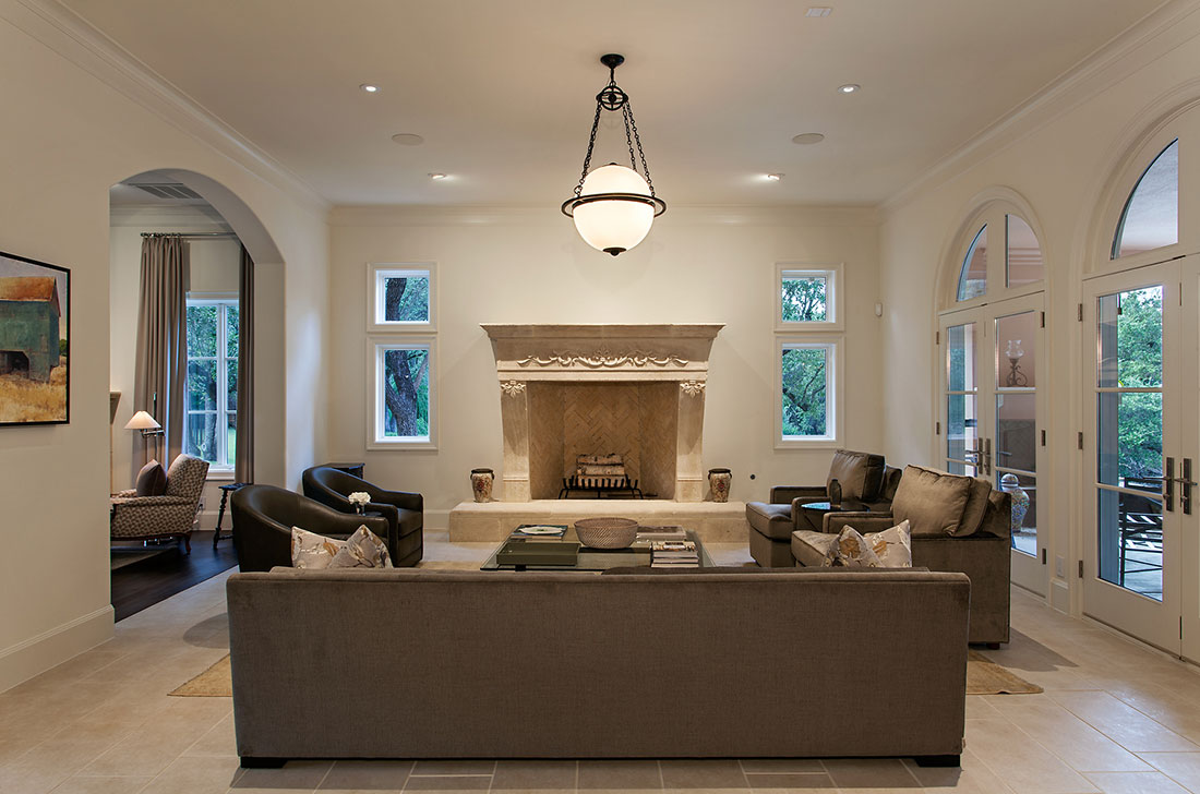 Old world living area